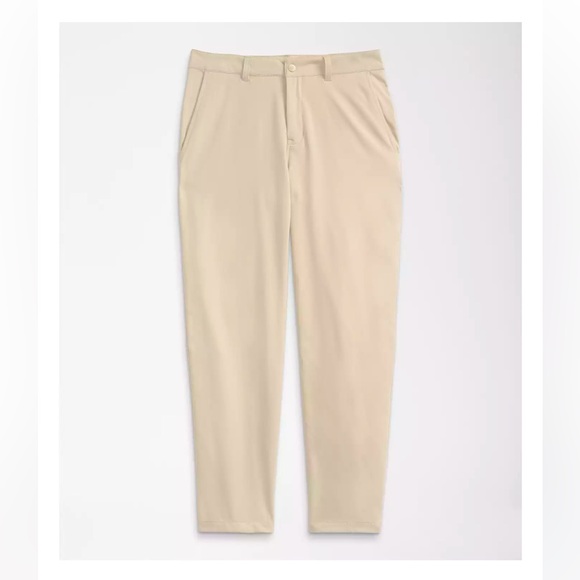 NWT THE NORTH FACE Standard Tapered Pants women 6 Gravel color fitted FlashDry - Picture 3 of 6